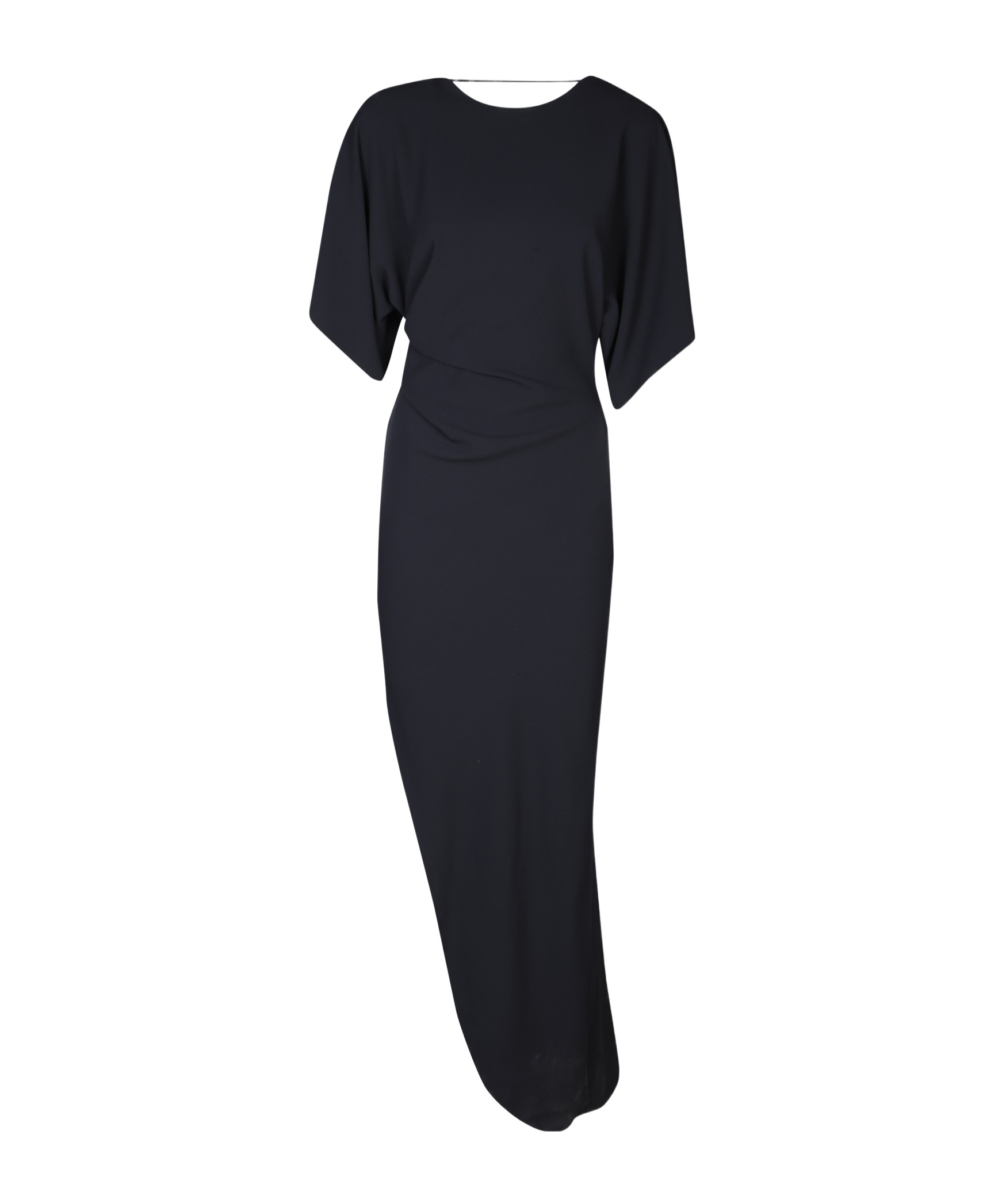 Red Valentino Asymmetrical Dress In Black