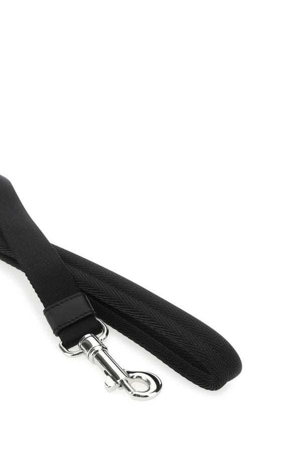 PRADA PRADA LOGO PLAQUE TAPE LEASH