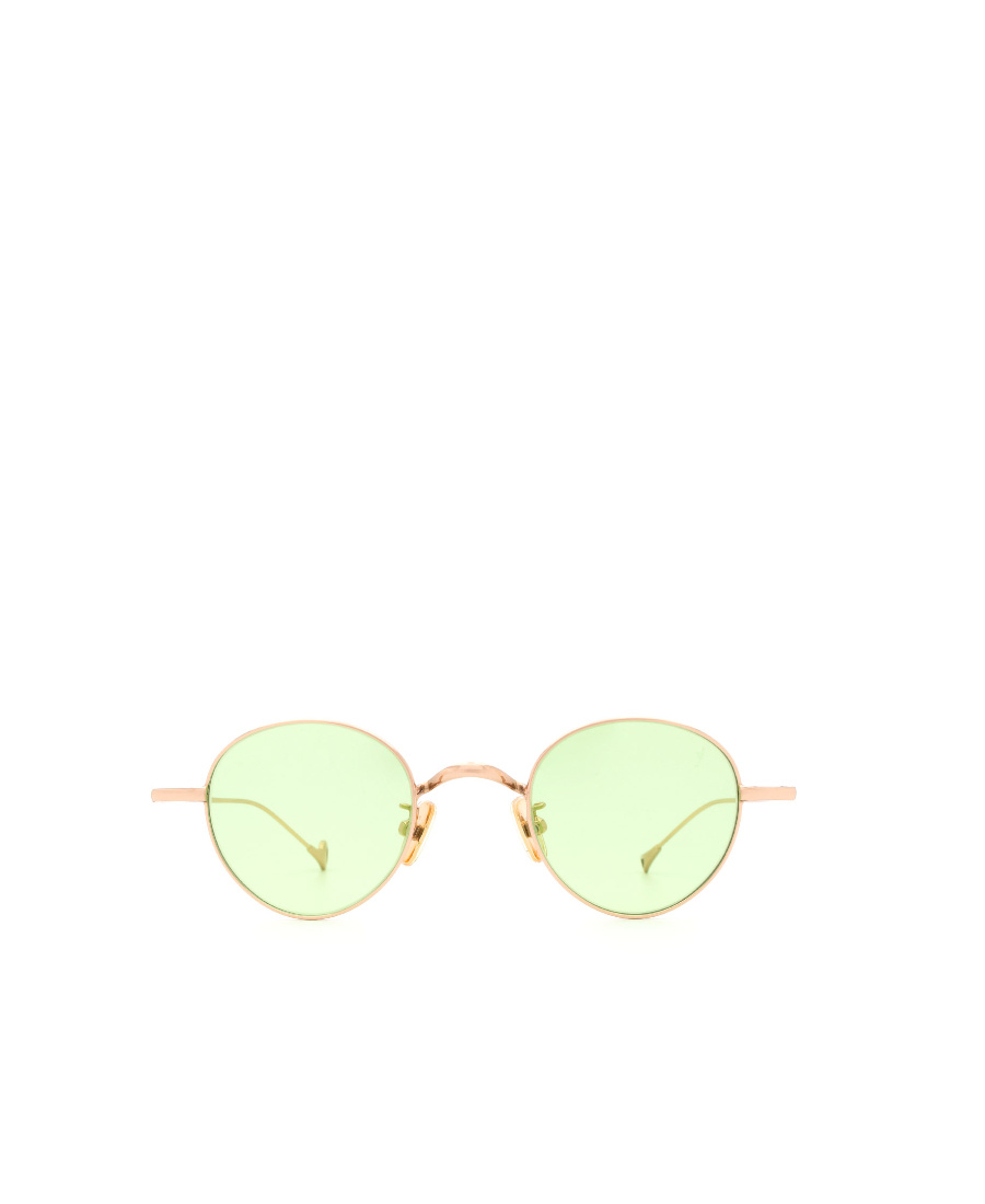 Eyepetizer Round Frame Sunglasses In Nude