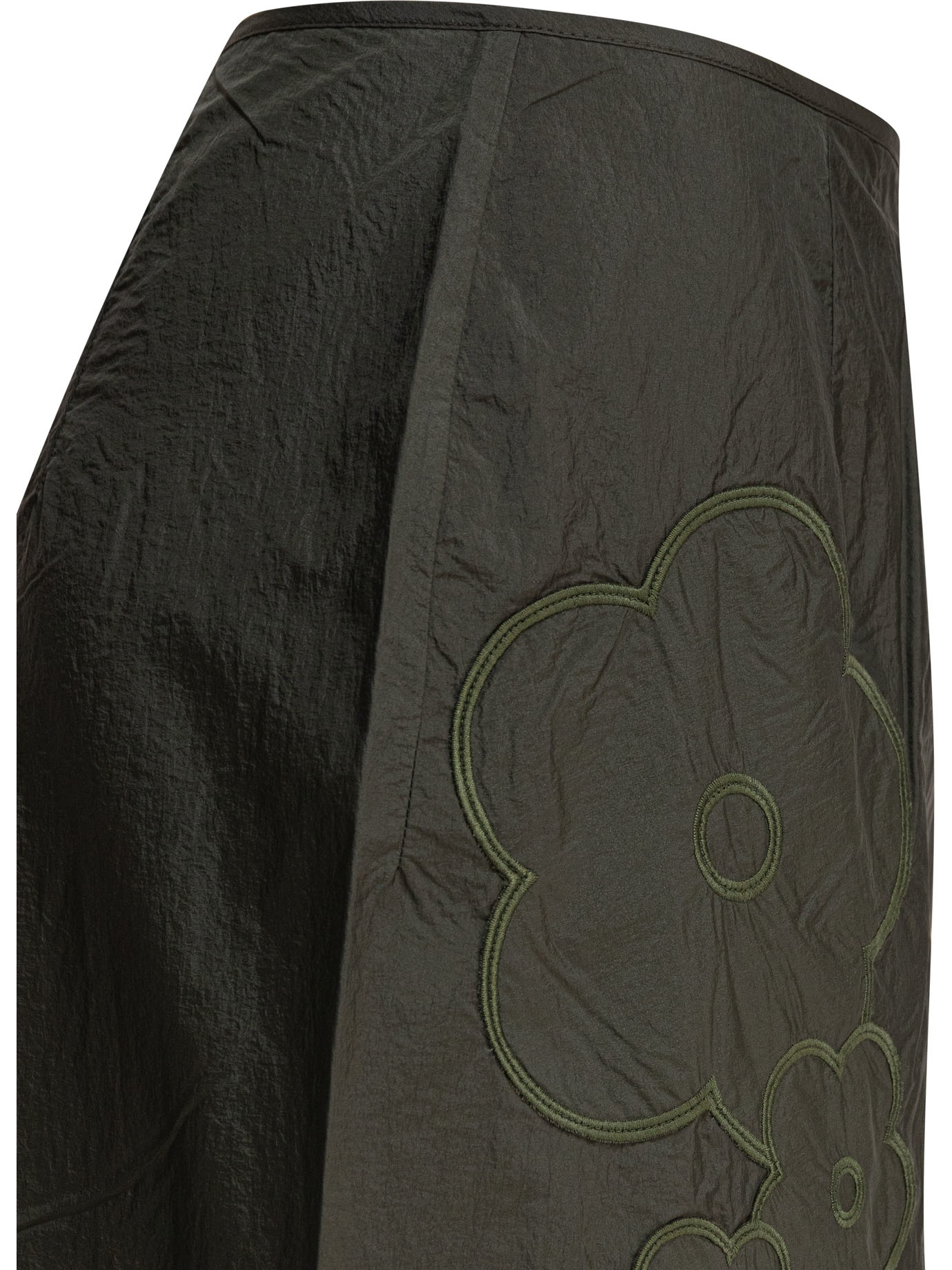 Cecilie Bahnsen Embroidered Floral High Waist Midi Skirts