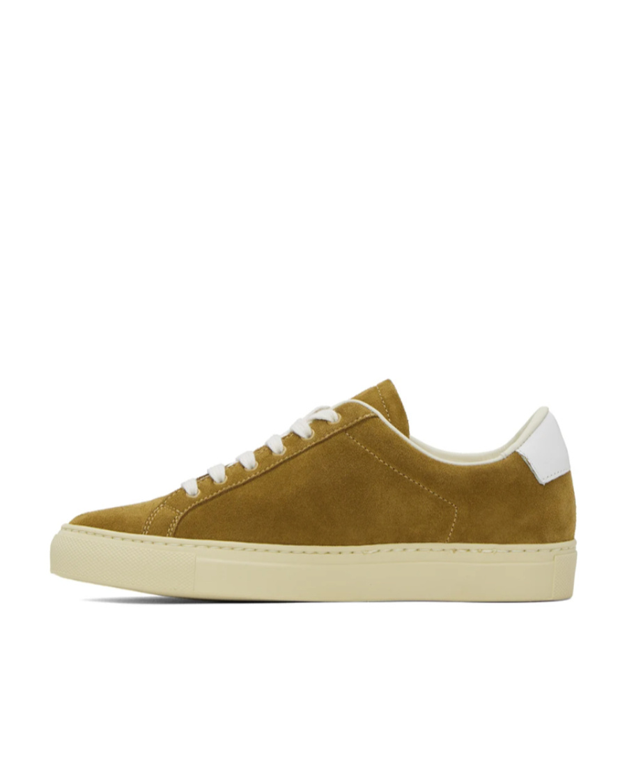 Common Projects Serial Number Embossed Low-top Casual Shoes In Brown
