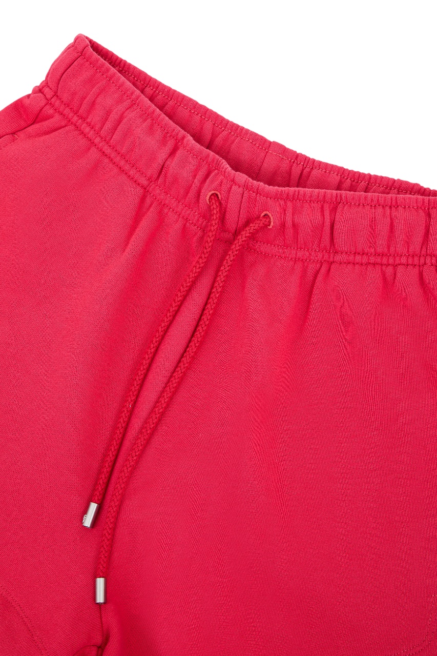 Pinko Elastic Waist Shorts In Red