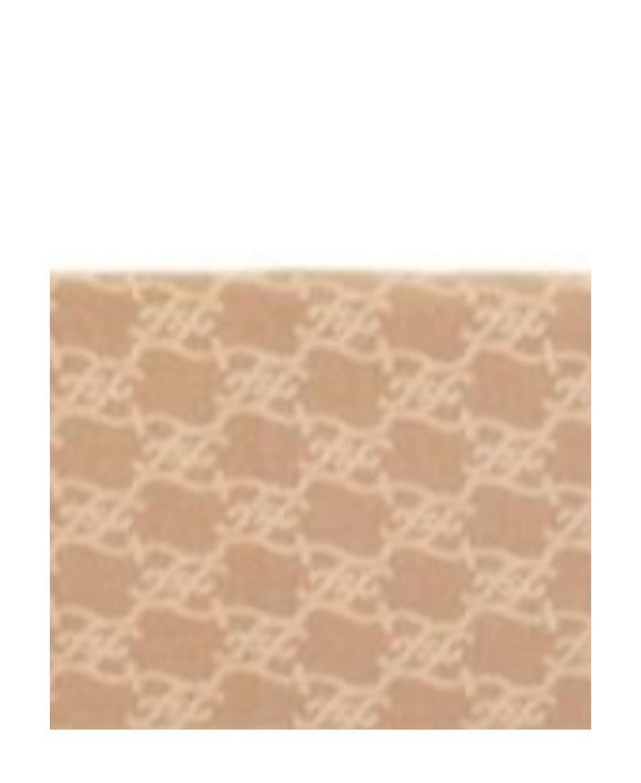 Fendi Logo Jacquard Scarf In Brown