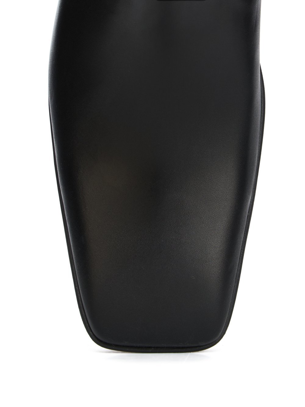 Rick Owens Black Concordians Sliver Platform Beatle Chelsea Boots In Black