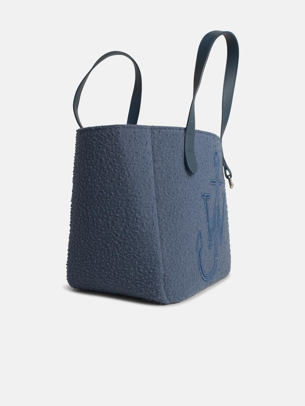 Jw Anderson Logo Embroidered Shopper Bag