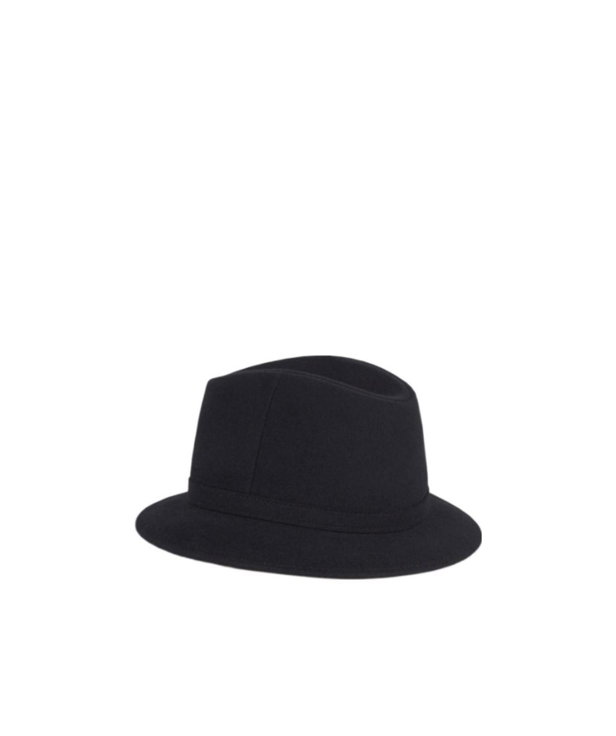 Borsalino Logo Hat In Blue