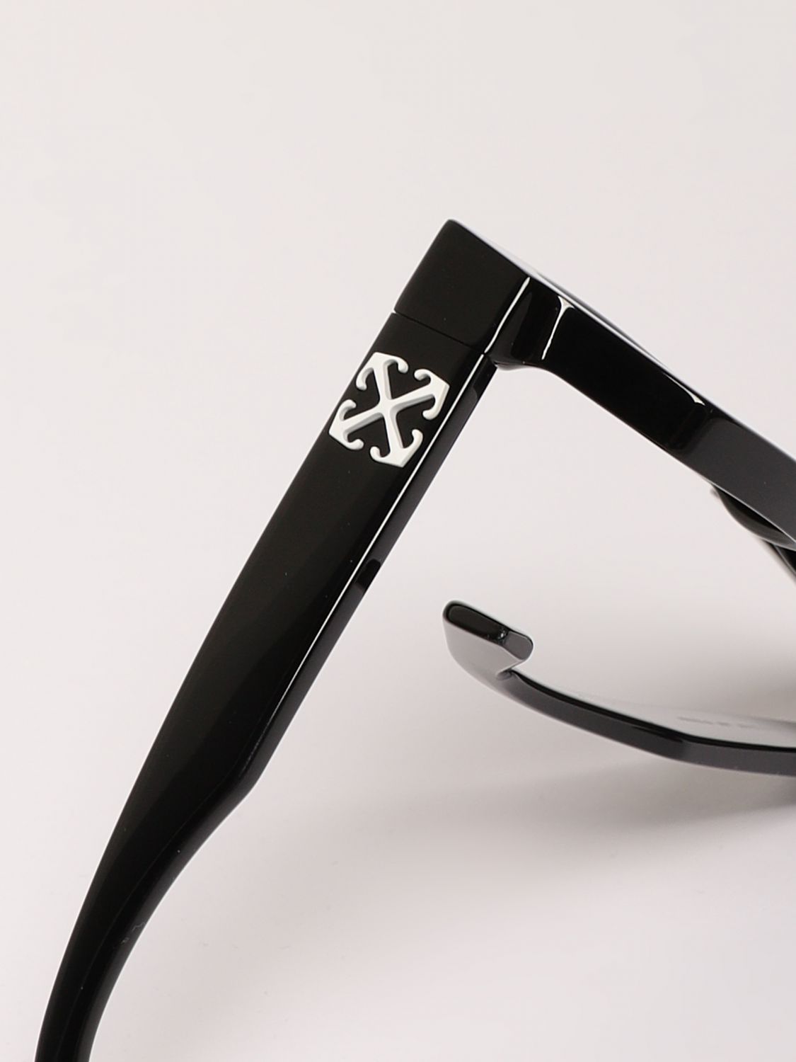 Off-white Rectangular Sunglasses In Black