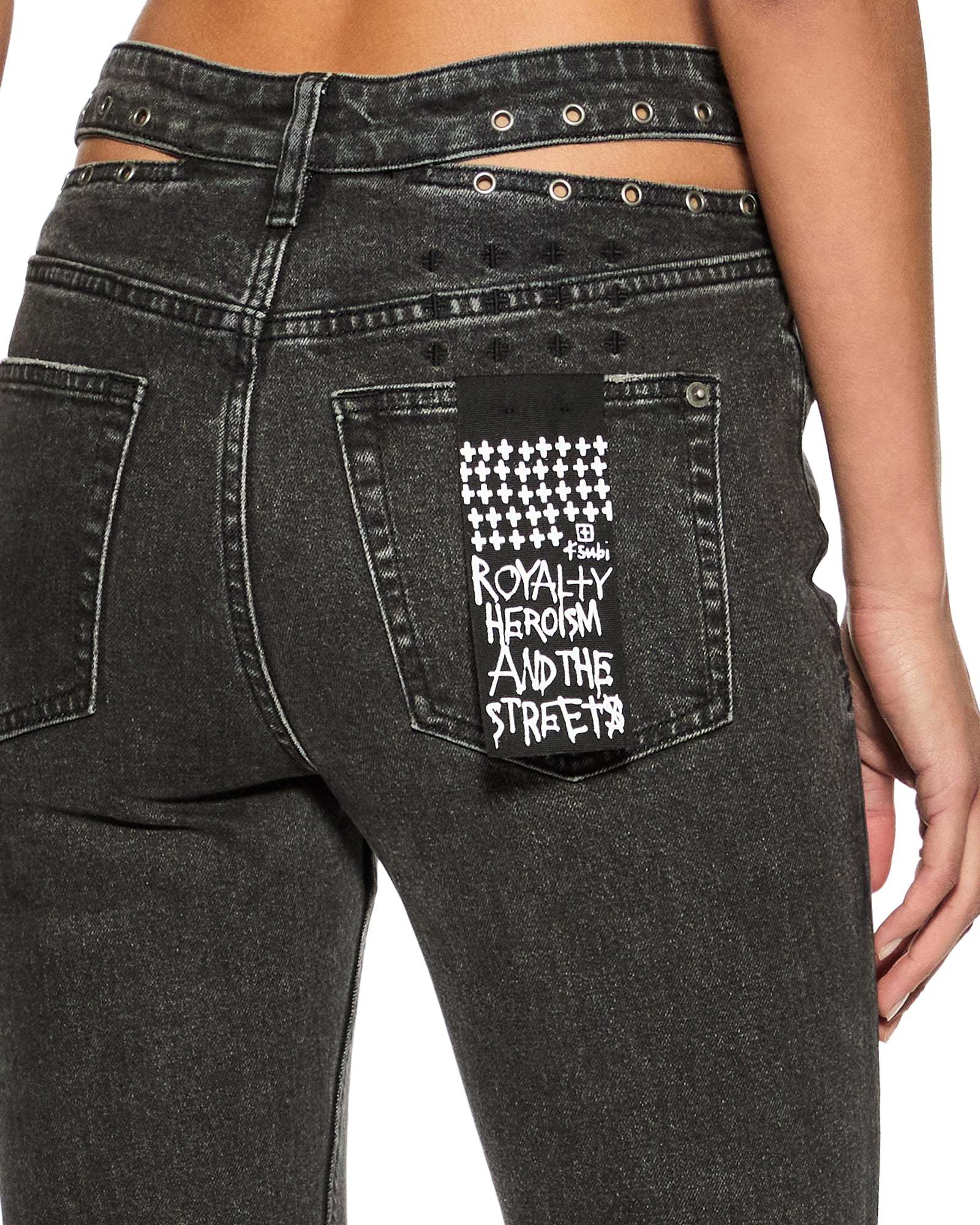 Ksubi Belt-loop Jeans In Black
