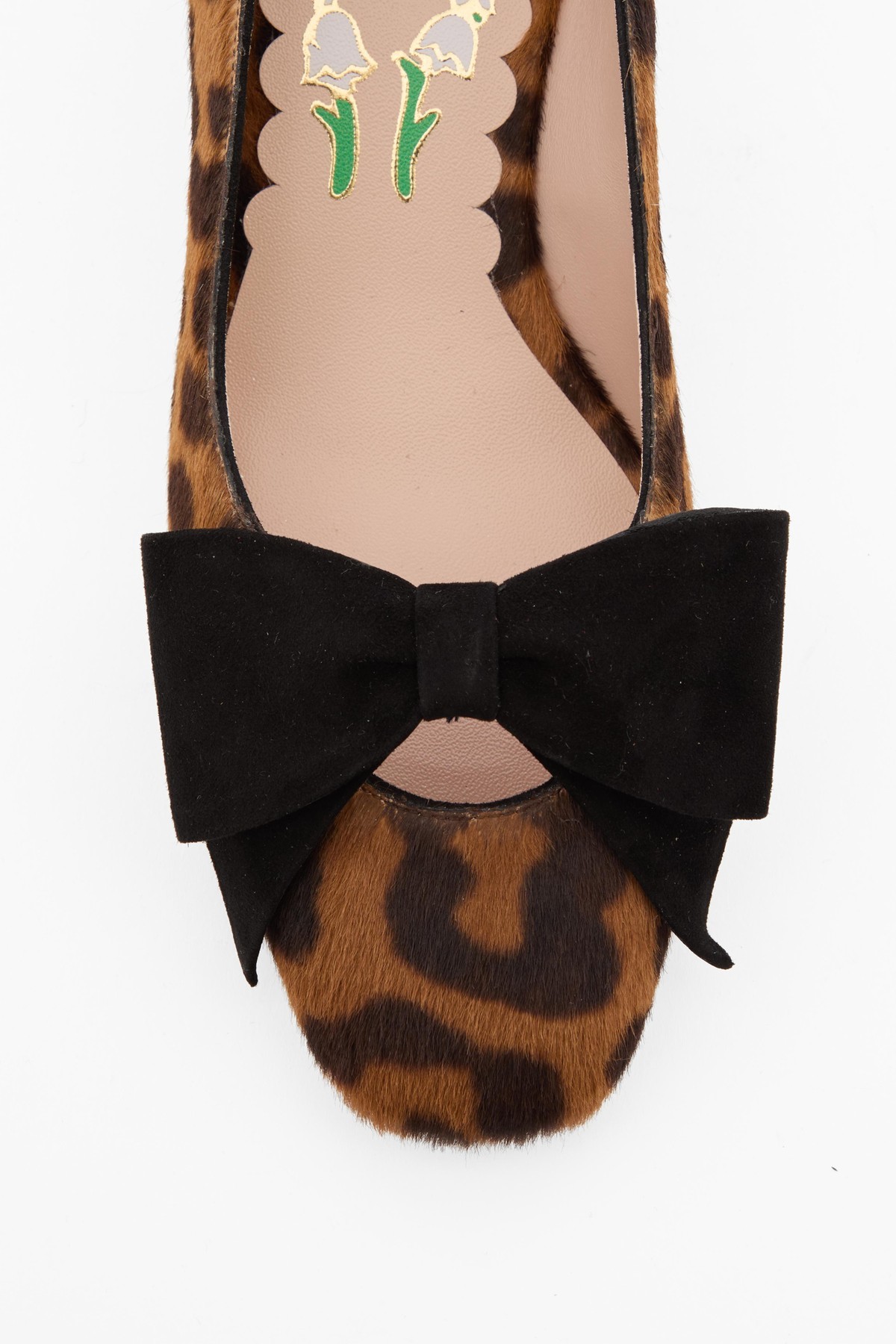 Valentino Round-toed High Heels In Animal Print