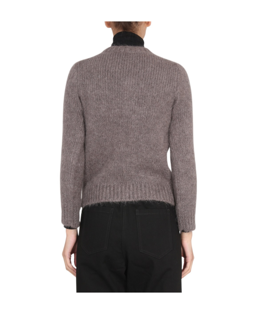 RAF SIMONS RAF SIMONS TEXTURED CREWNECK SWEATER