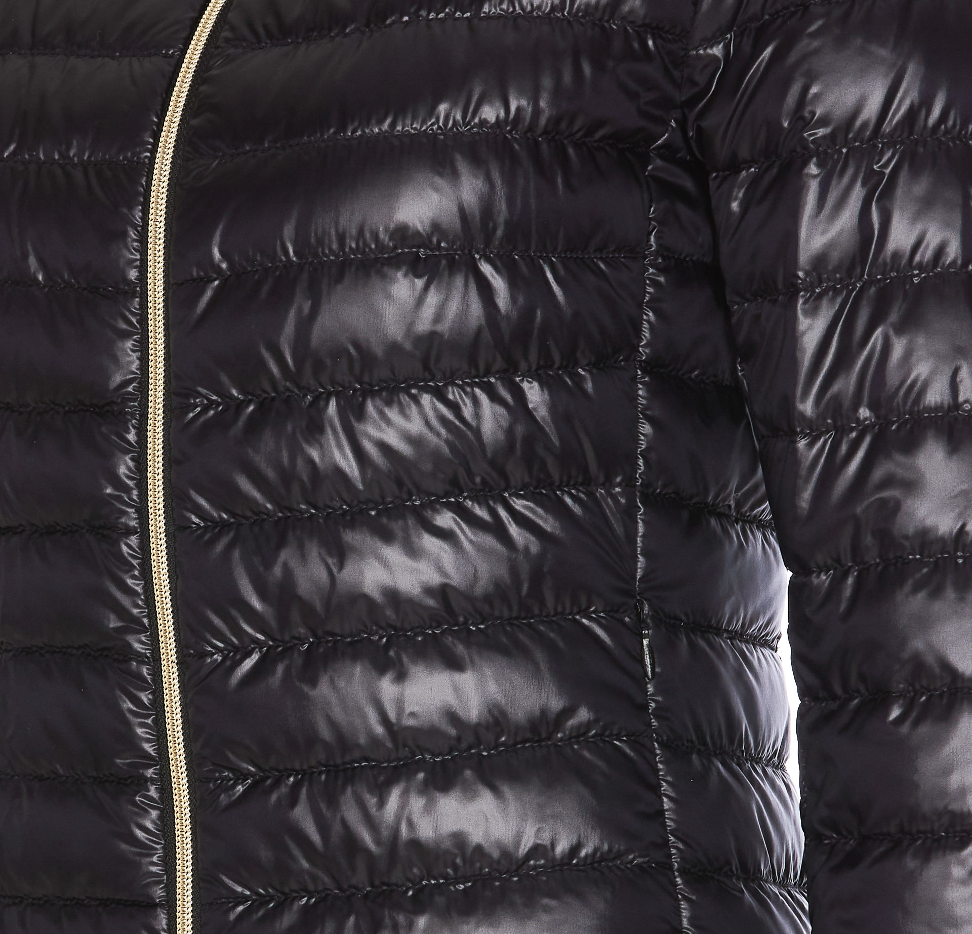 Herno Angela Quilted Puffer Jacket In Black