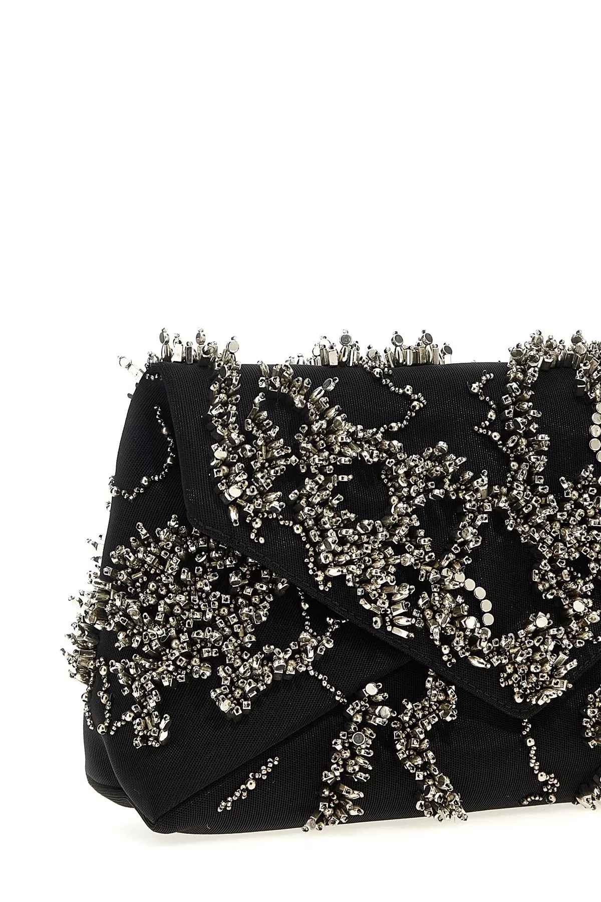 Shop Dries Van Noten Flap Shoulder Bag In Black
