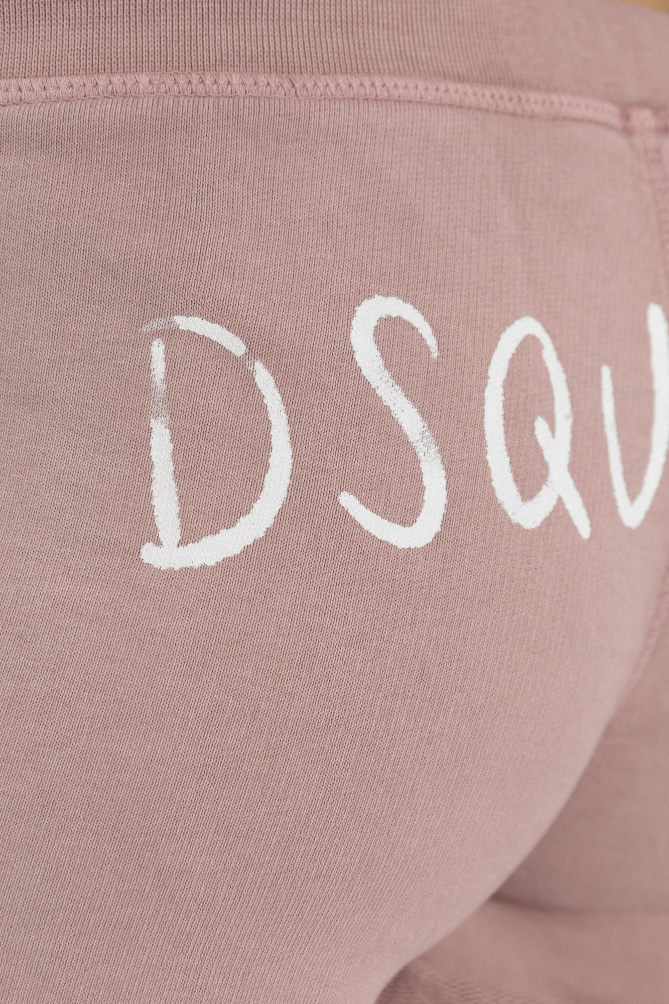 Dsquared2 Logo-print Track Shorts In Nude