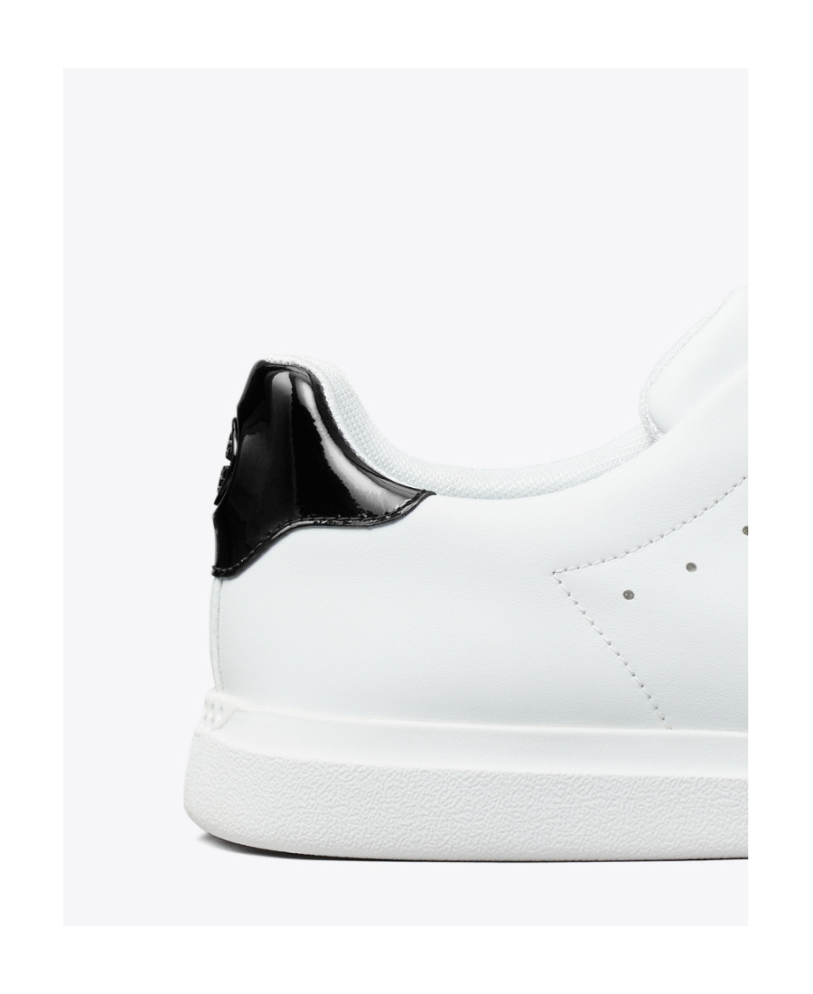 Tory Burch Branded Heel-counter Low-top Sneakers In White