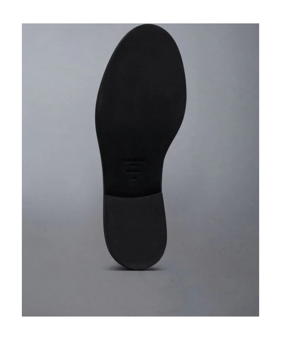 Thom Browne Tassel Loafer Sock Boots In Black