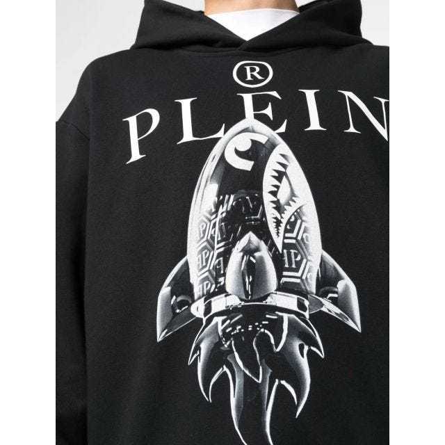 Philipp Plein Monsters Pattern Printed Sweater In Black