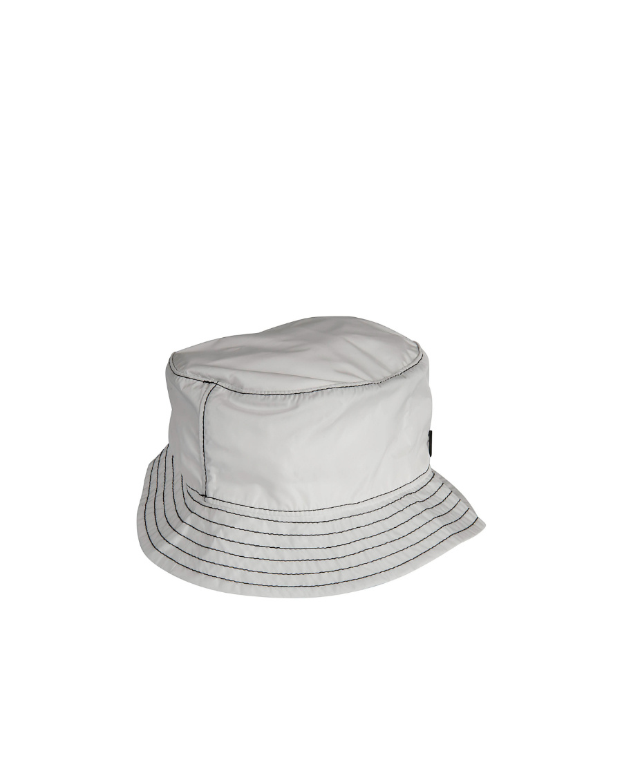 MAISON MICHEL LOGO-PLAQUE COTTON BUCKET HAT