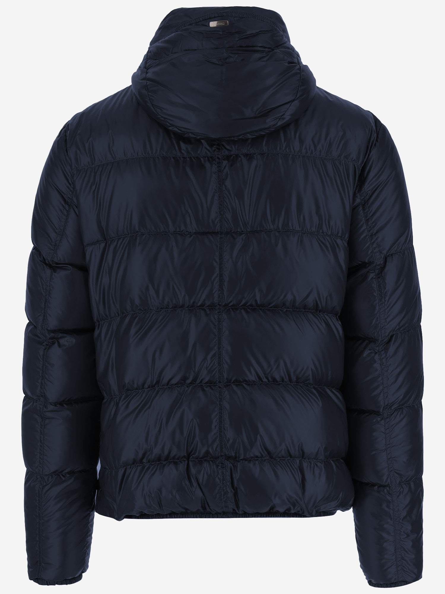 Herno Hooded Padded Jacket In Black