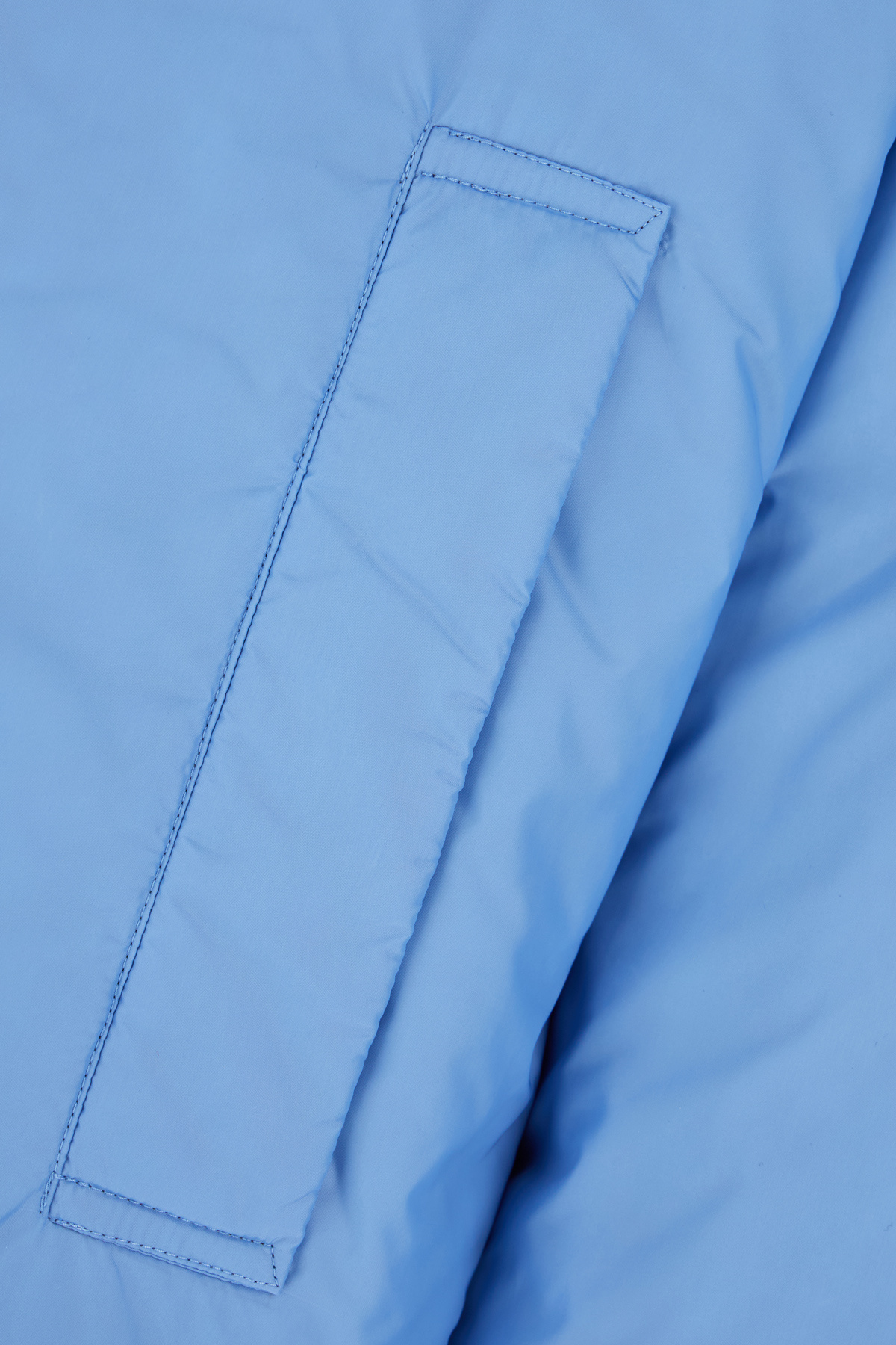 Max Mara Long-sleeved Cotton Clothes In Blue