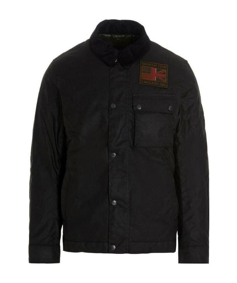 BARBOUR WAX-EFFECT FIELD JACKET