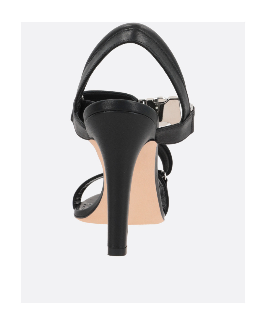 MANOLO BLAHNIK MANOLO BLAHNIK BUCKLE FASTENED OPEN-TOE SANDALS