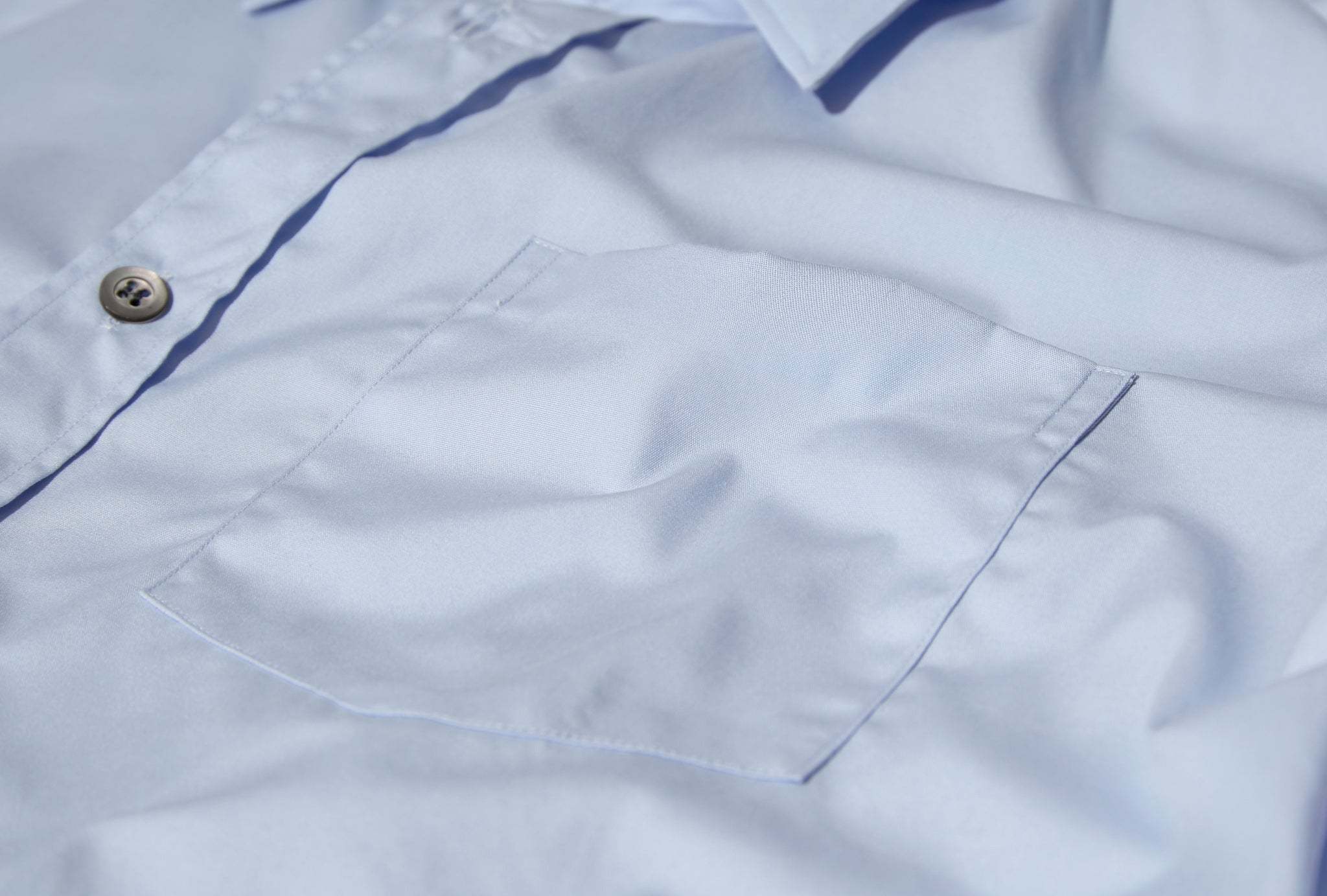 Dries Van Noten Lapel Long-sleeved Shirt In Blue