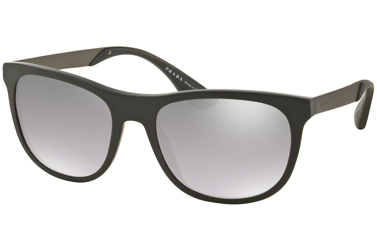 Prada Logo Sunglasses In Gray