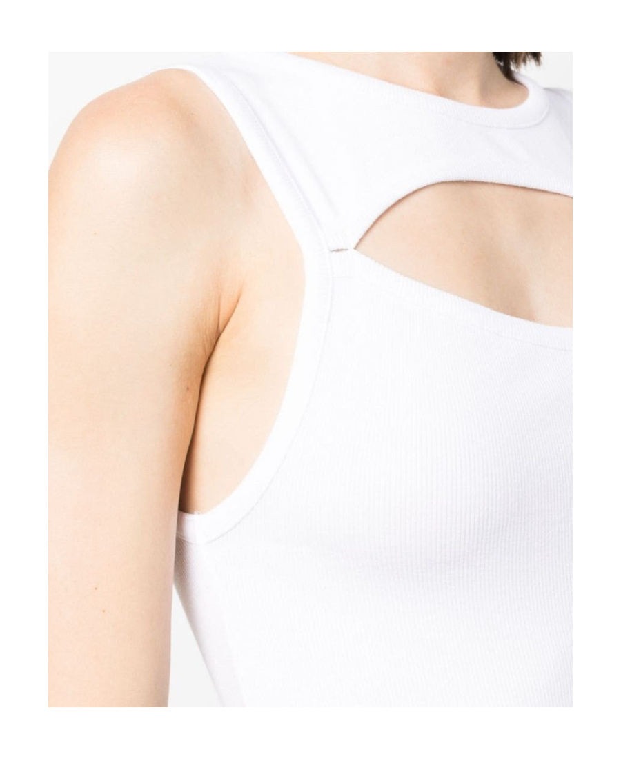 Remain Birger Christensen Sleeveless Vest With Round Neck In Brown