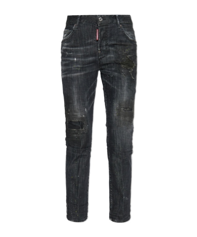 Dsquared2 Nirvana Jeans In Black