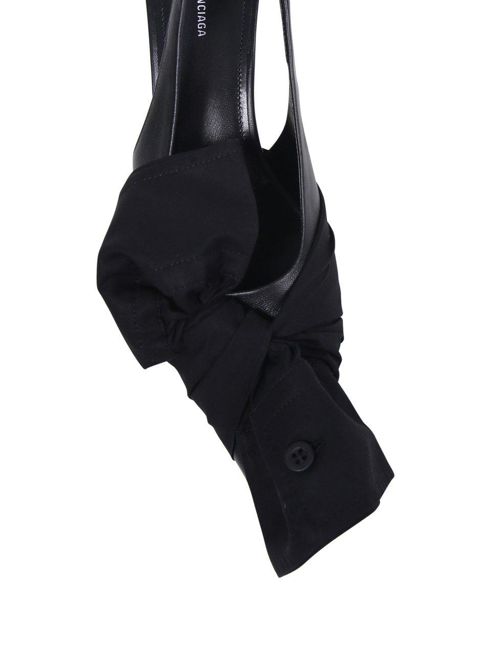 Balenciaga Knife Chemise Pumps Black In Multi
