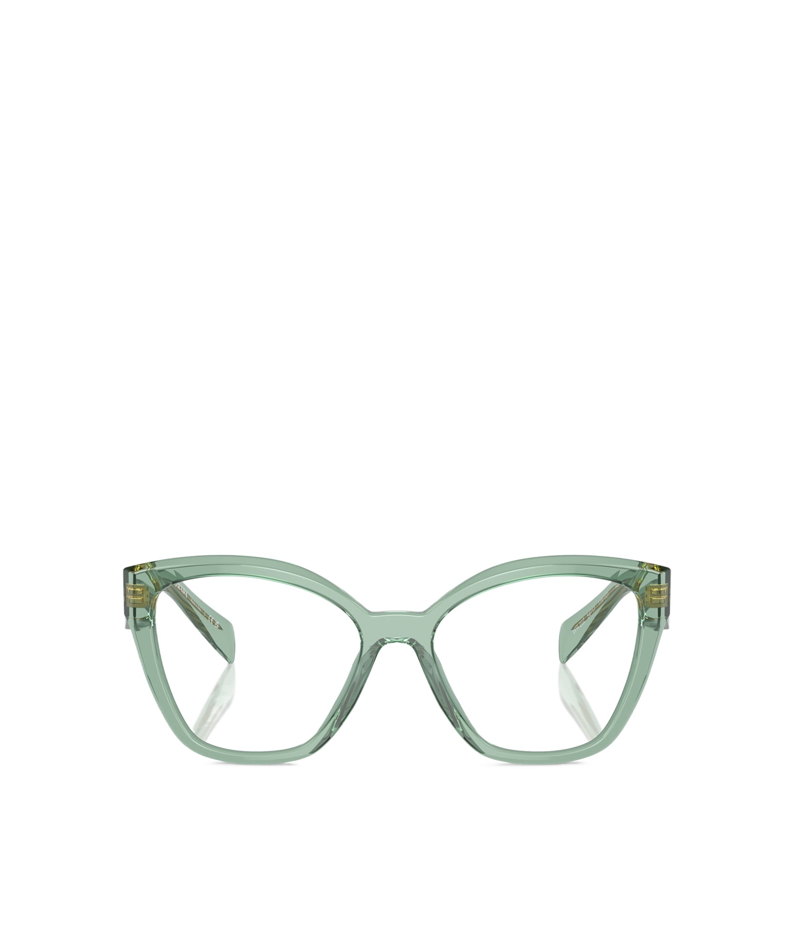 Prada Eyewear Cat-eye Glasses In Green