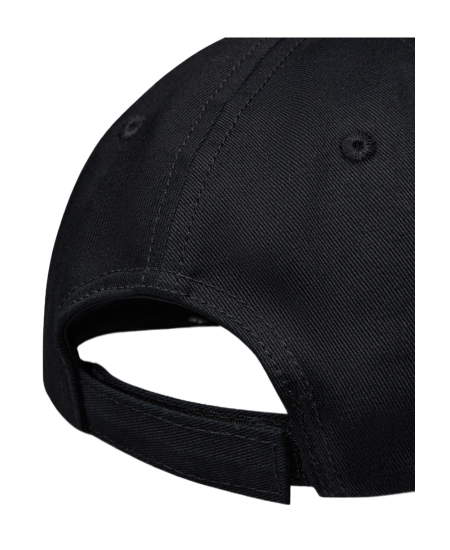 Moncler Patch-detail Baseball Cap In Black