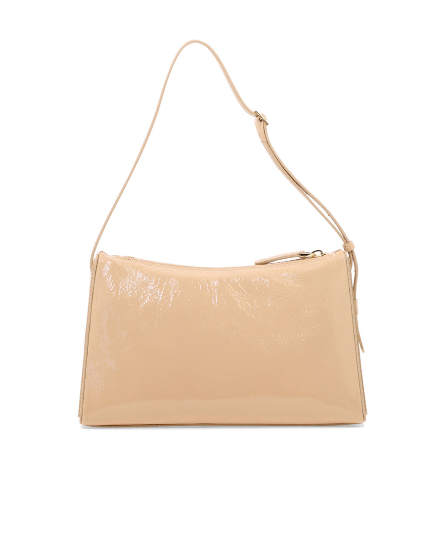 Manu Atelier Prism Hobo Bag In Nude
