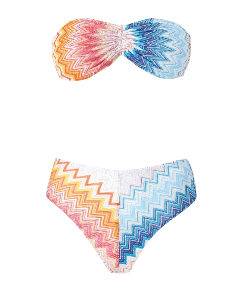 MISSONI BANDEAU BIKINI SET