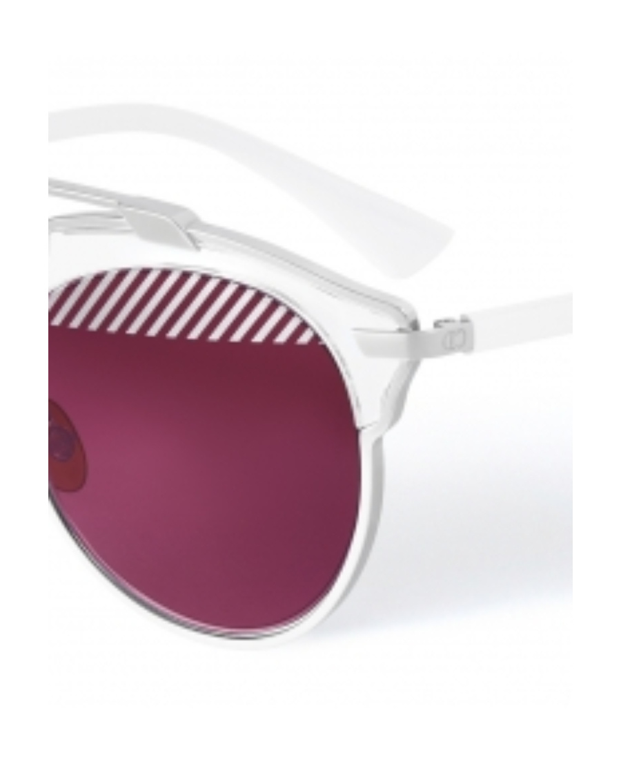 Dior Logo Sunglasses In White