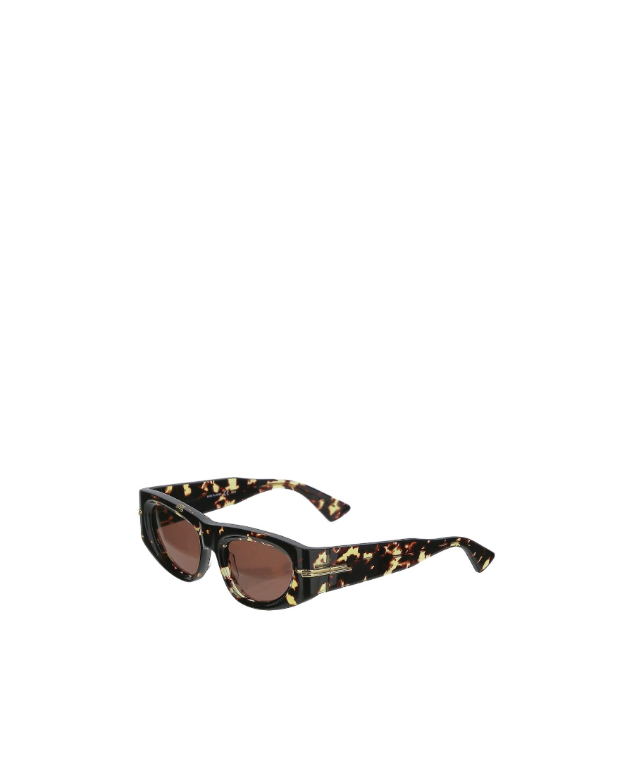 Bottega Veneta Cat-eye Frame Sunglasses In Brown