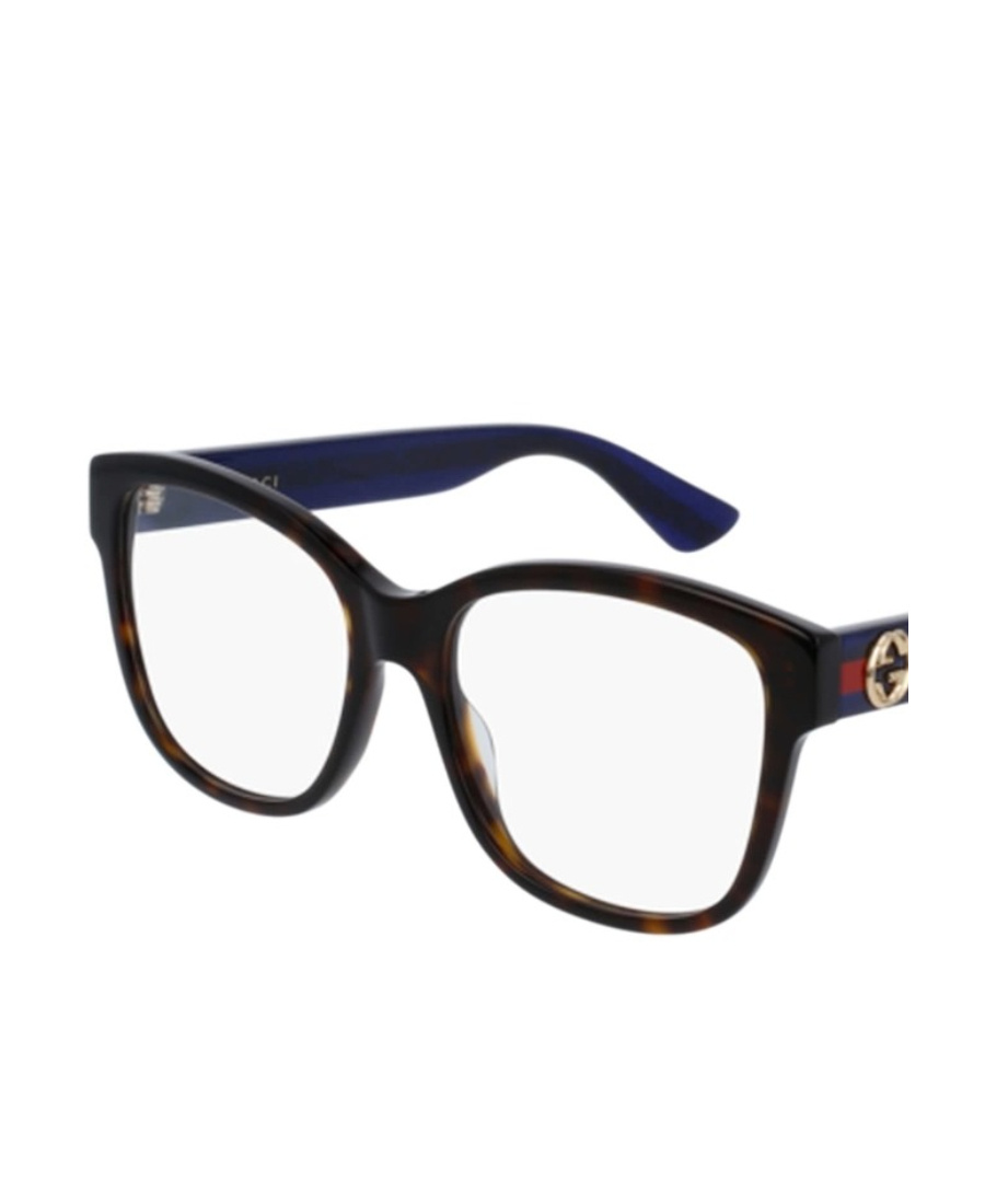 Gucci Eyewear Square Frame Glasses In Black