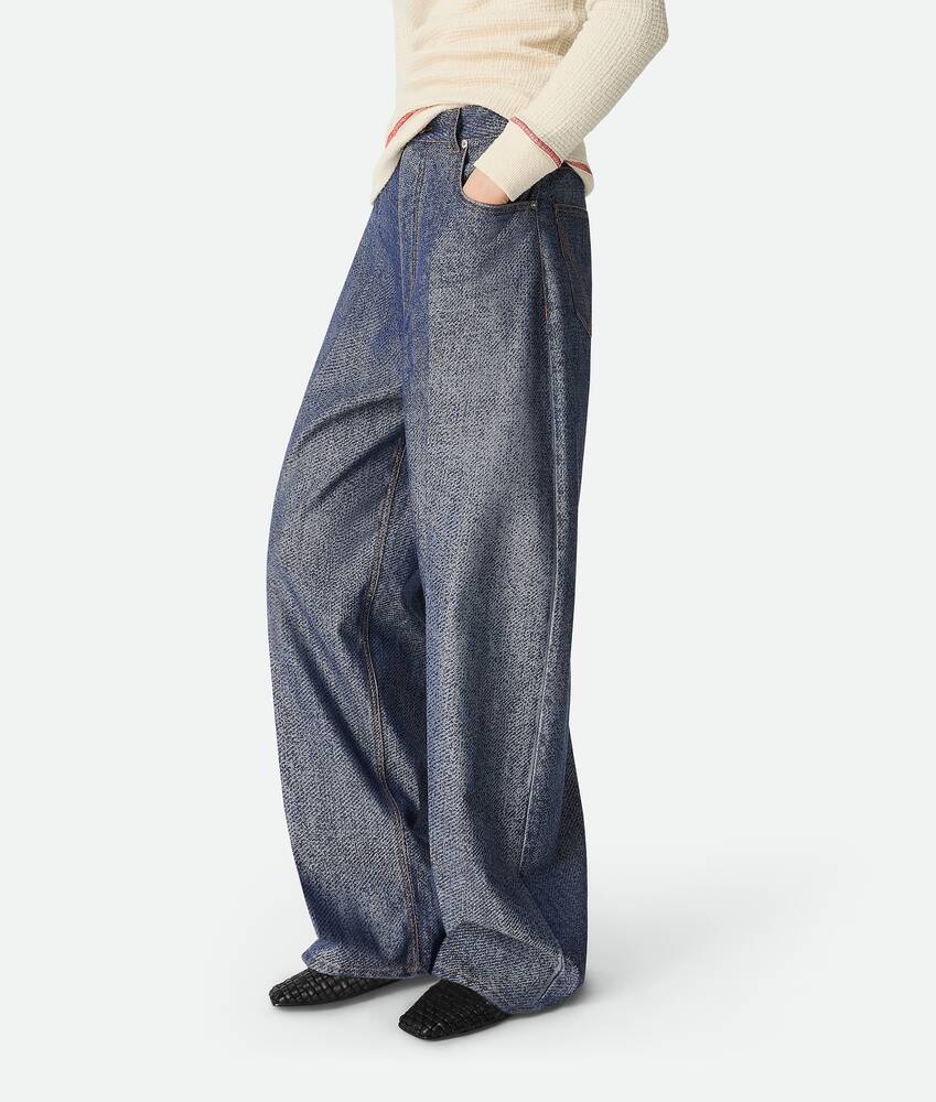 Bottega Veneta Belt-loop Jeans In Gray