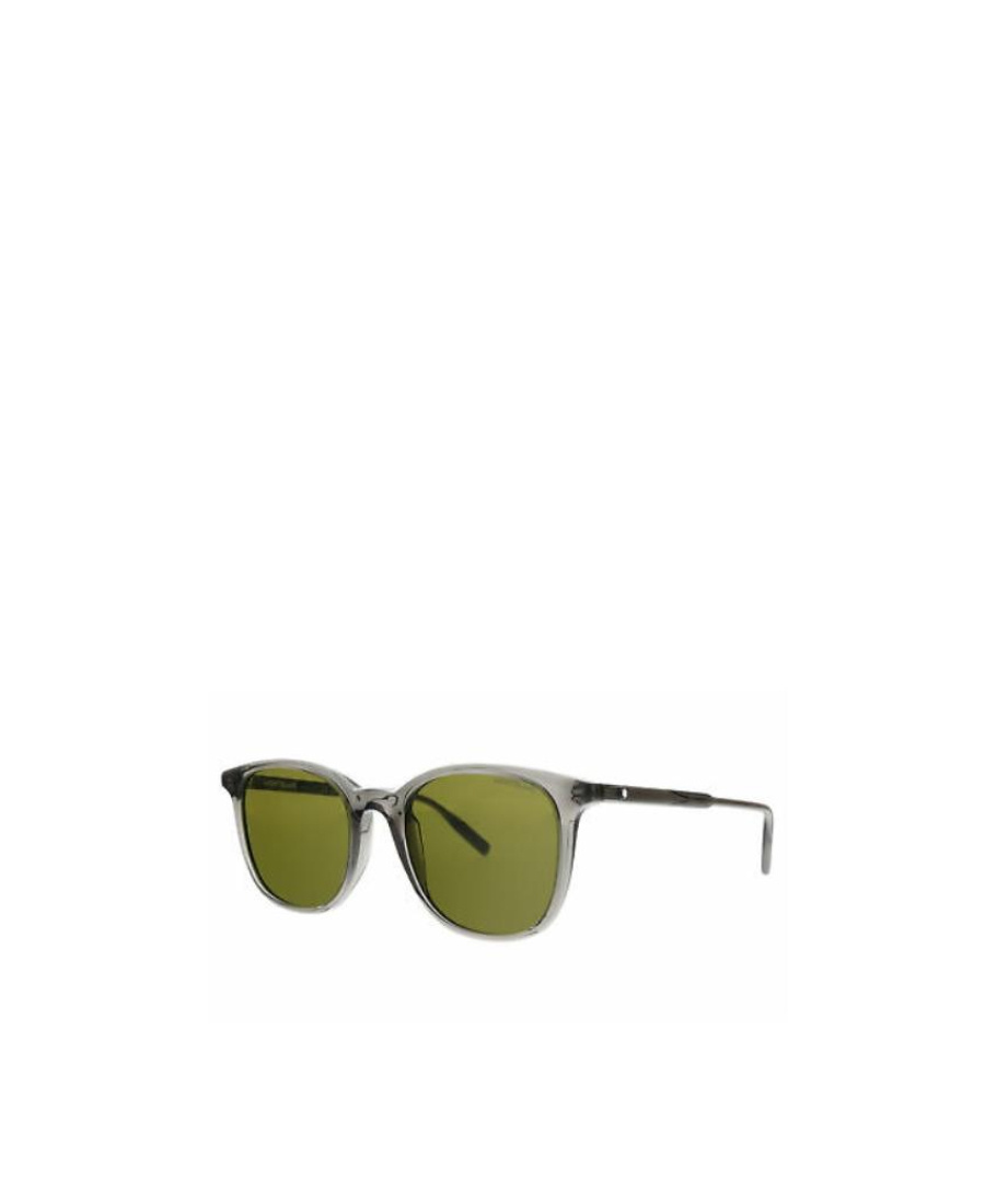 Montblanc Square Sunglasses In Green