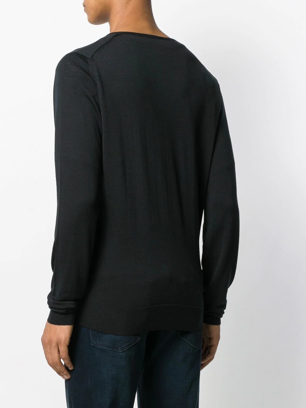 John Smedley Blenheim Sweatshirt In Black