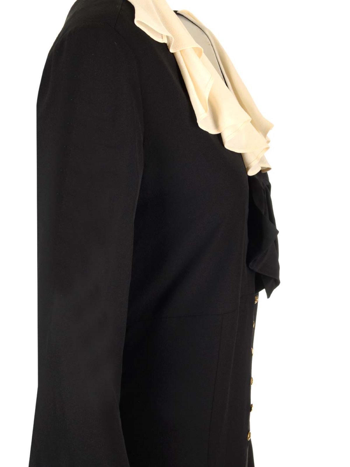 Celine Long Sleeved Dress In Black
