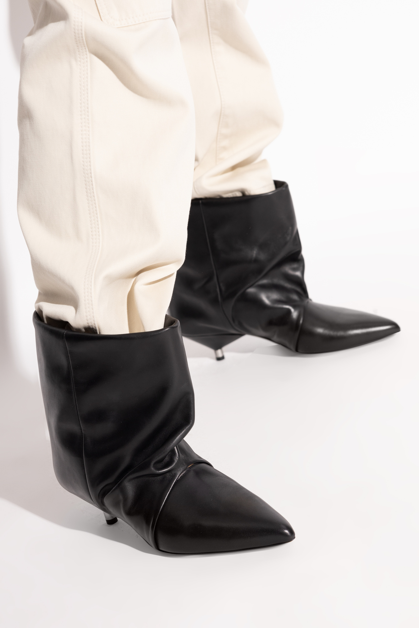 Isabel Marant Edrik 57 Ankle Boots In Black