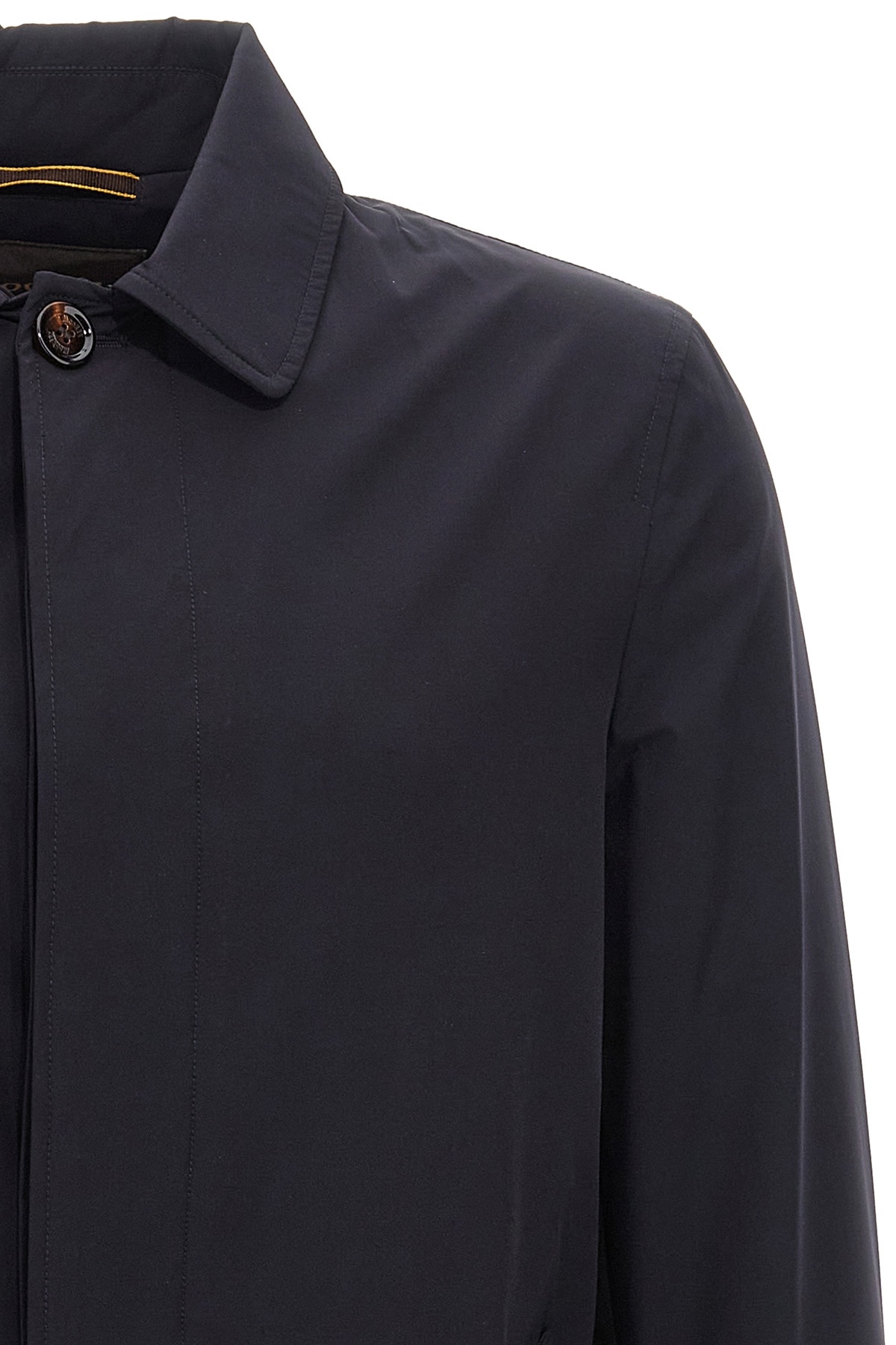 Moorer 'vittor-k' Jacket Cuff Buttons Front Pockets In Black