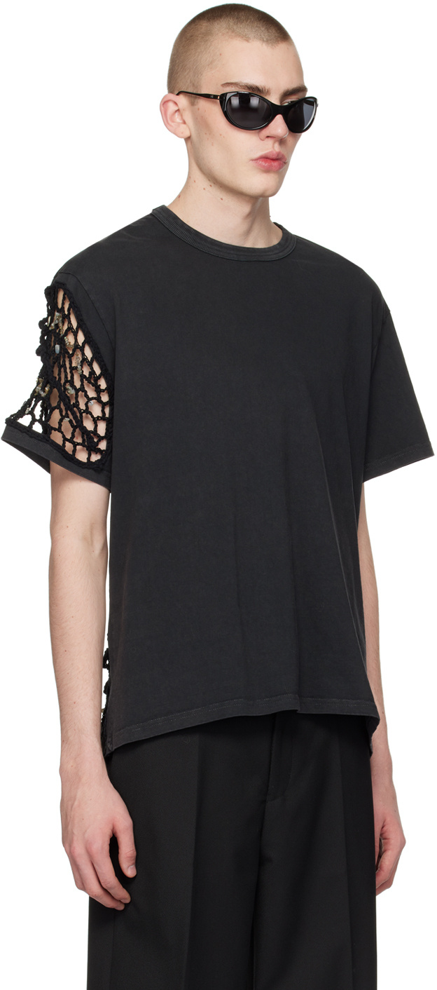 Misbhv Black Ibiza T-shirt In Black