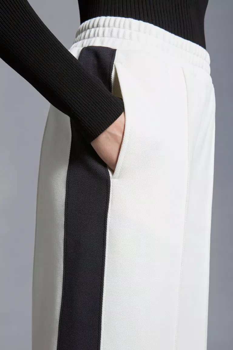 MONCLER PIQUET TRACKPANTS