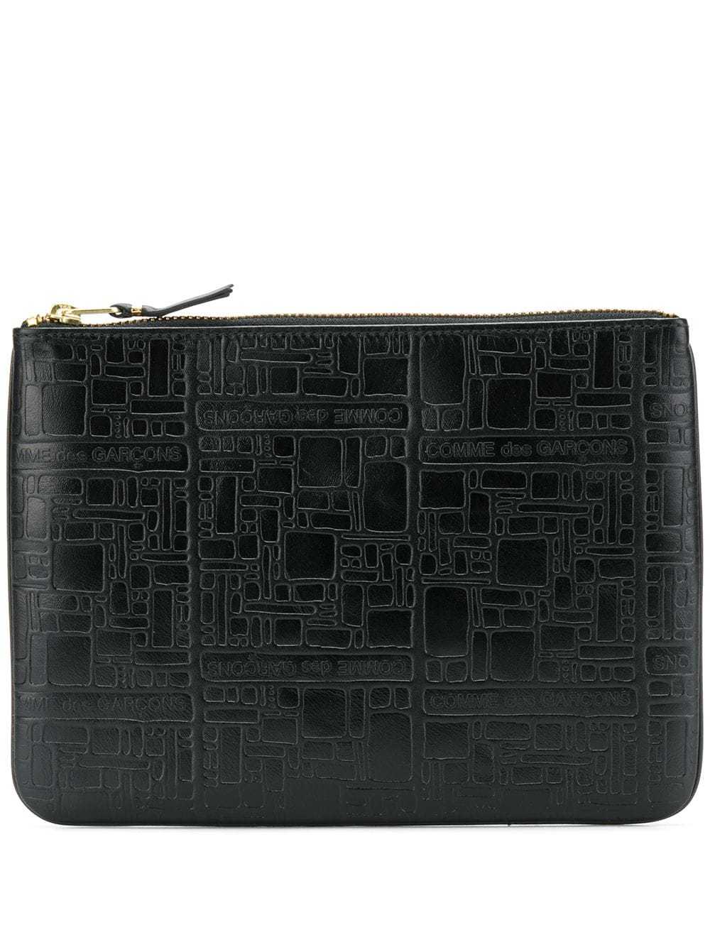Comme Des Garçons Textured Pochette