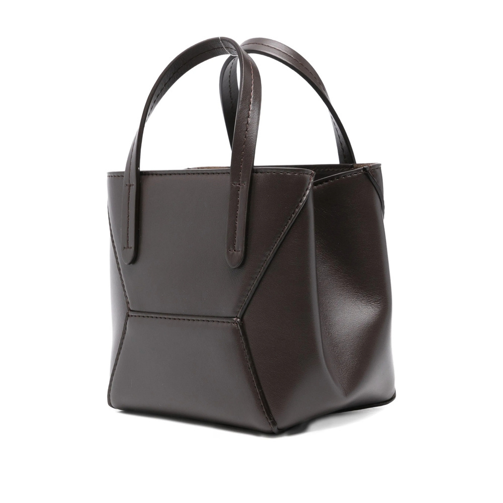 Brunello Cucinelli Mini Bc Duo Tote Bag In Black