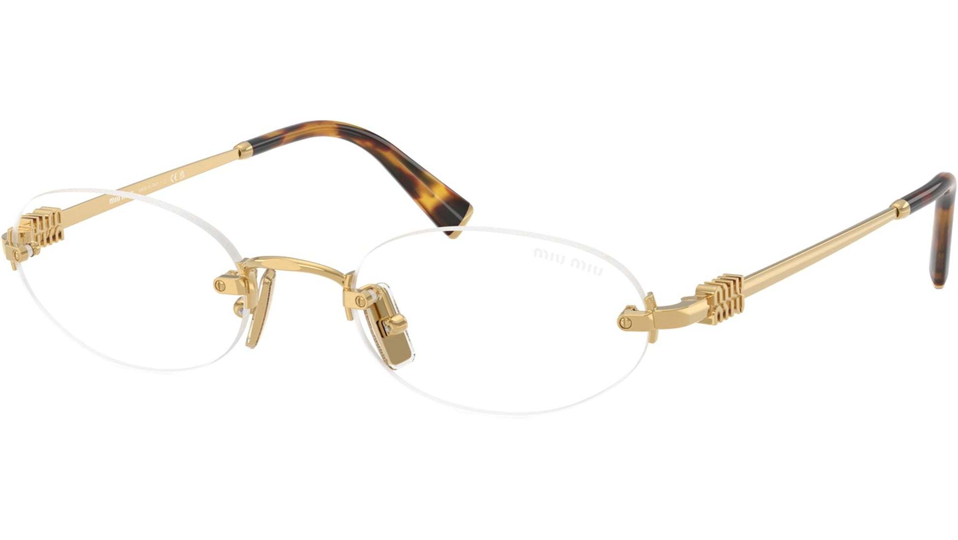 Miu Miu Eyewear Sunglasses In White