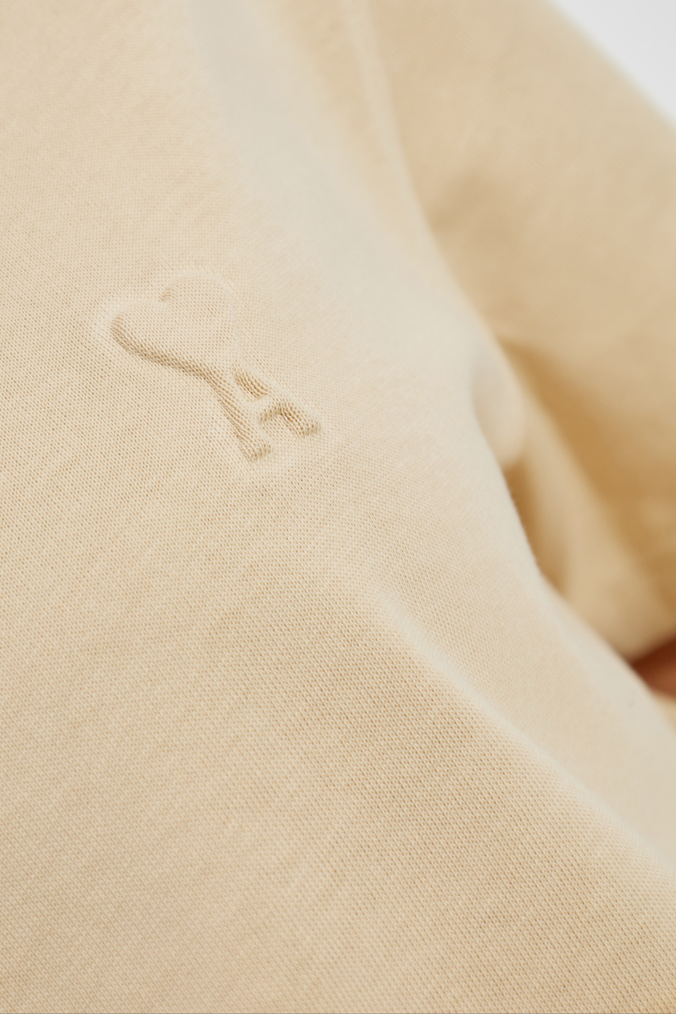 Ami Alexandre Mattiussi Short-sleeved T-shirt In Nude