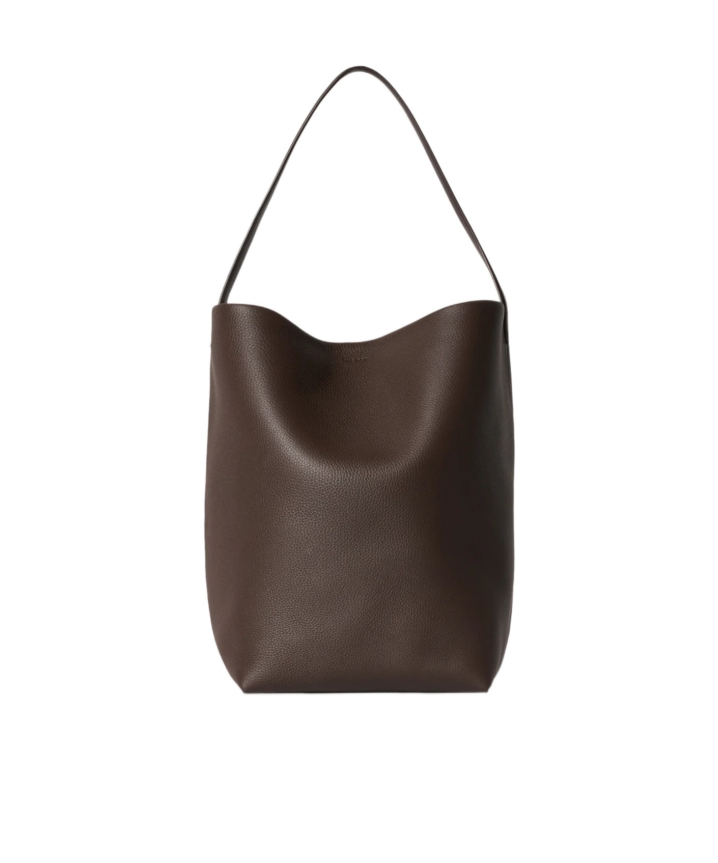 The Row Large N/s Park Tote Bag In Leather In Brown